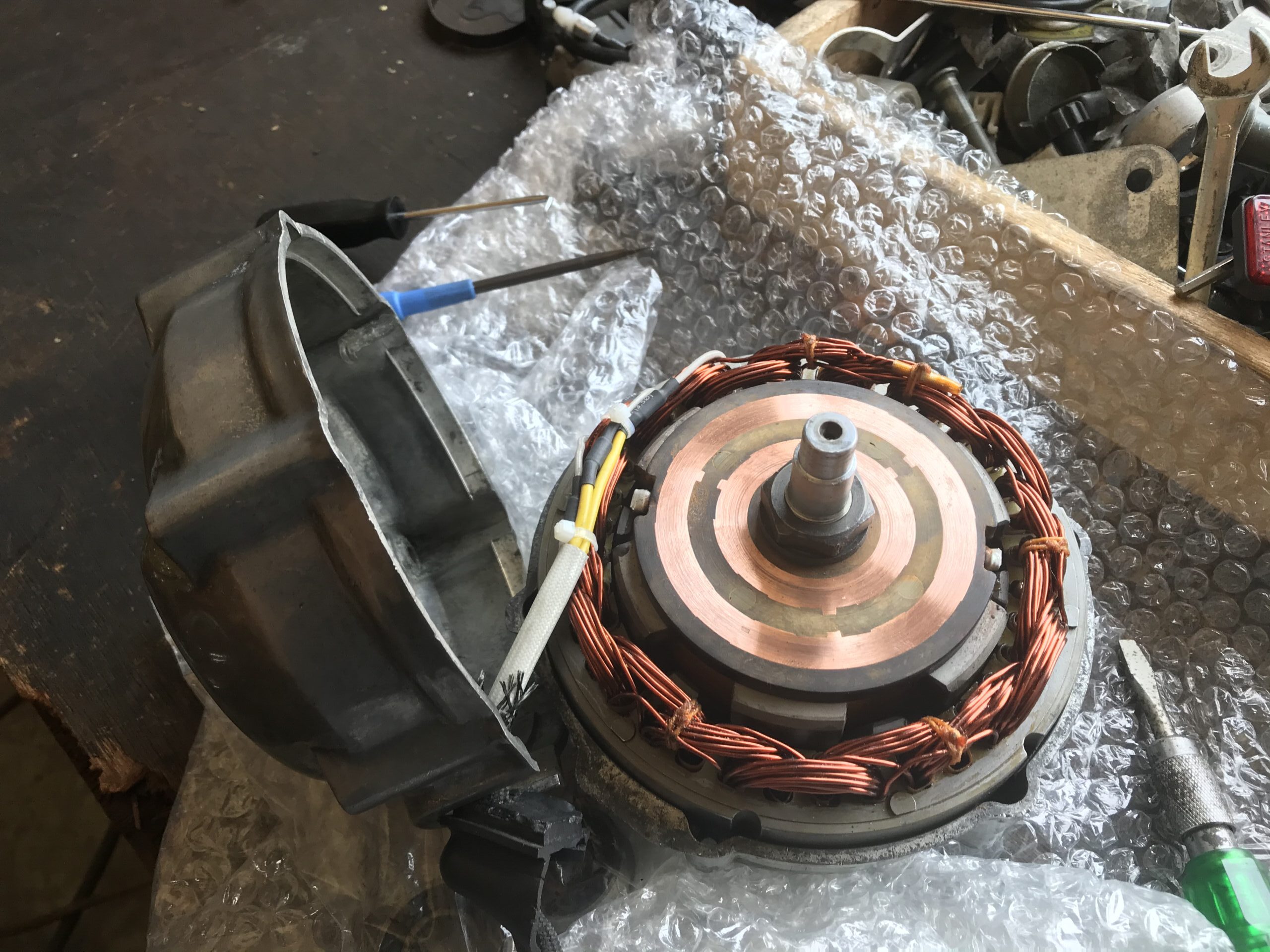 Trouble installing generator rebuild | CBX-LALALA HONDA Mortorcycle ...